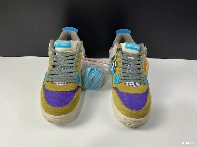 Reps TBK DJ5718-300 Moss x Desert 4 Air Jordan SP Union 0803